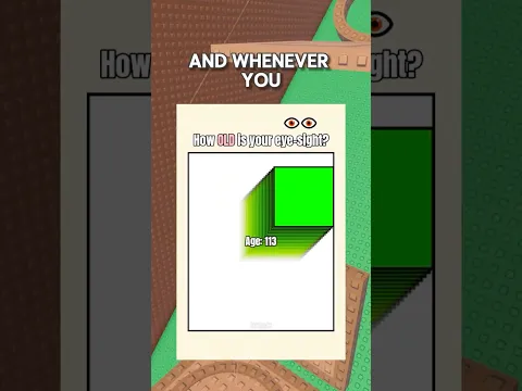 How Old Is Your Vision? Part 5 🤯 #robloxrant #shorts #rblx #relatable