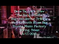 Dave Taylor & Crew, Bugs Henderson Tribute:  "The Big D Shuffle"