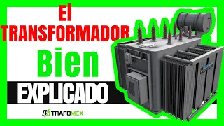 🔥TRANSFORMADORES ELÉCTRICOS De Potencia👉Sus PARTES Muy Bien EXPLICADAS⚡⚡⚡