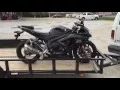 How to trailer your Suzuki GSXR srkcycles com