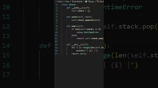 Stack in Python