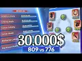 Download Lagu 30,000$ SvS materials spending, Lvl 16 charms max WHITEOUT SURVIVAL | 809 vs 776