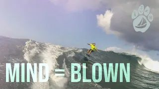SHORT ~ MIND = BLOWN ~ Our first TOW-IN FOIL SURF session! ~ Postcards From Bagheera