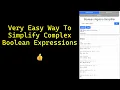 4 Very easy way to simplify any logic expression online