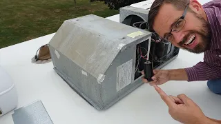 How to Change a Start Capacitor for an RV Compressor