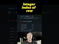 Select Pandas DataFrame row with integer index