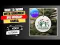How to work with Christmas Ornament Mockups in Canva How to add and edit your Design