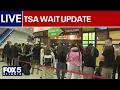 LIVE Airport wait times persist after TSA funding passes senate