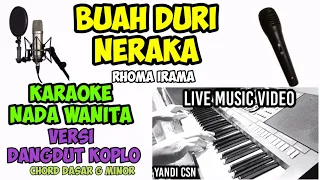 Download KARAOKE BUAH DURI NERAKA NADA WANITA VERSI KOPLO MP3