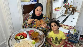 وسع وسع للعشا المتين جه في وقته