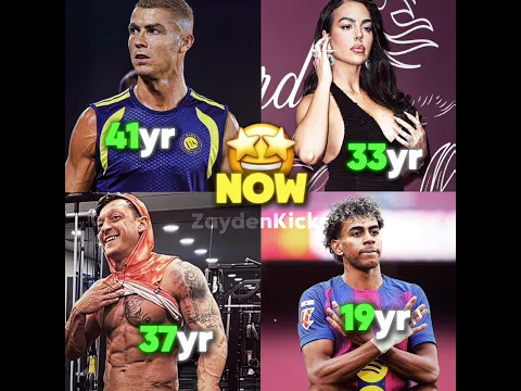 Ronaldo x Ozil x Georgina x Lamine Yamal Age Skills 😂🔥