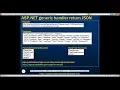 asp net generic handler return json