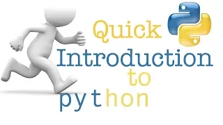 Lecture 3 Quick Introduction to Python