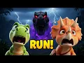 Lagu SHADOW REX ATTACK! 😱 Can We Escape? | Dino Explorers