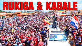 LIVE H E Bobi Wine Heads To RUKIGA KABALE It S Massive Campaign Trail Day 35 