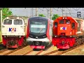Download Lagu PASUKAN KERETA API NGEBUT DI BERBAGAI STASIUN KERETA !! Ada Banyak Moment Dari Pagi Sampai Sore Hari