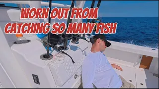 Worn Out from Nonstop Fish at The Edge Destin Offshore Fishing Adventure