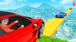 We Raced ACROSS THE ENTIRE MAP In GTA 5...