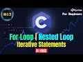 While Loop in C Programming - With Break Continue Hindi Tutorial