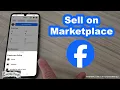 How to Sell on Facebook Marketplace - Quick Tutorial