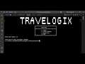 Travelogix - Console-based Travel Planner in JAVA