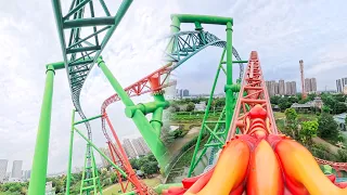 Dueling Dragons INVERTED AND SIT DOWN Side by Side - Guangzhou Sunac Land China