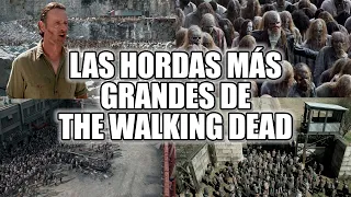 the most massive hordes in the walking dead