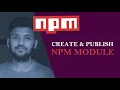 Create NPM package and publish