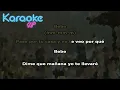 mañana - Tainy, Young Miko, The Marias (KARAOKE)
