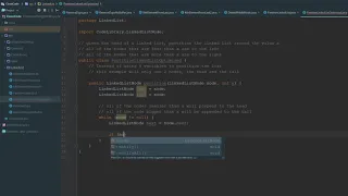 Java Technical Interview - Partition LinkedList Optimized