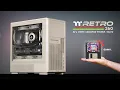 I Built a Micro ATX PC Like No Other Thermaltake Retro 260 Gaming PC Build