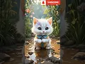 Download Lagu Muddy Water Garden Cat Having a Splash Dance #MuddyCat #GardenCat #SplashDance #Zooloop