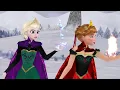 [MMD × Frozen] Let It Go (Elsa With Anna Version) Idina Menzel ft. "Kristen Bell Audio Chorus Found"