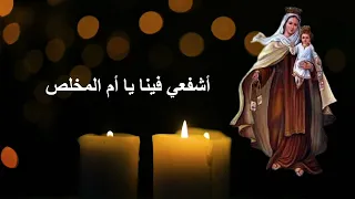 يانور جميل قدامي نور ترانيم ومداح العدرا ام النور 