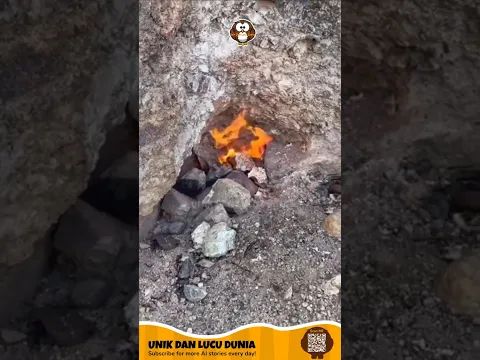 bagaimana api bisa keluar dari tanah #faktaunik #shortvideo #unik #faktadunia #faktamenarik