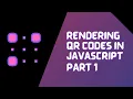 How to create a QR code API - Part 1