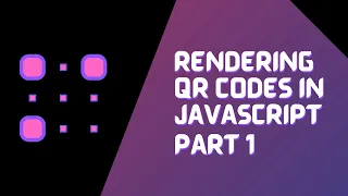 How to create a QR code API - Part 1