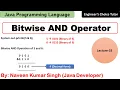Bitwise AND Operator in Java Java Programming Language Java