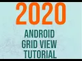 Android Grid View using Recycler View Tutorial Android Tutorial Project 2020 Source Code