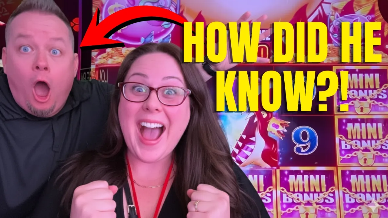 My Husband KNEW These Slots Would Pay... Then THIS Happened! (Las Vegas Slots)
