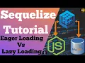 Eager Loading Vs Lazy Loading in Sequelize Eager Loading in Sequelize LazyLoading in Sequelize