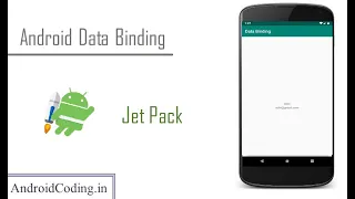 Databinding in android Jetpack Components android coding
