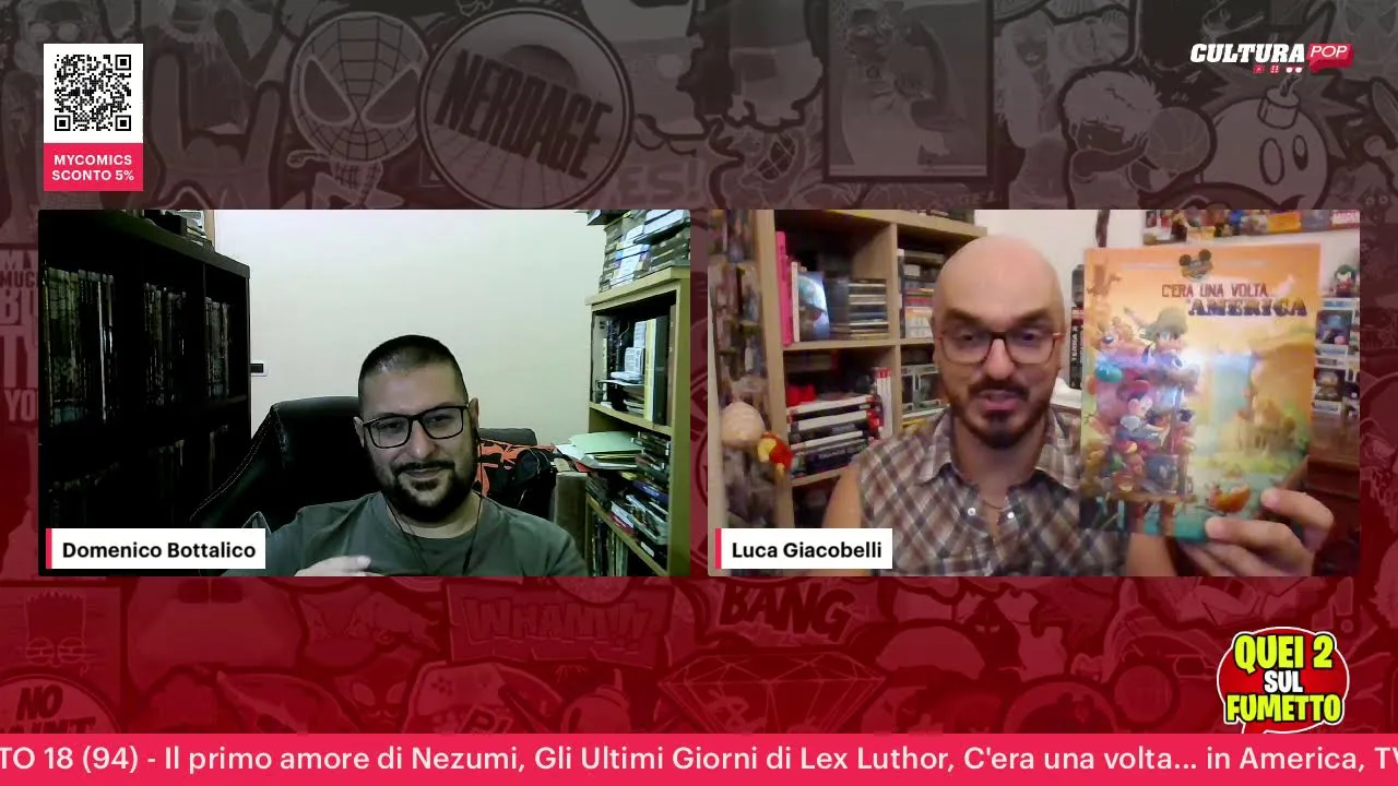 Anteprima di QUEI 2 SUL FUMETTO 18 (94) - Il primo amore di Nezumi, Gli Ultimi Giorni di Lex Luthor e tanto altro