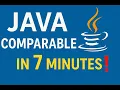 Java 8 Comparable in 7 Minutes