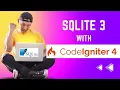 SQLite 3 Database with PHP CodeIgniter 4 framework and DB Browser