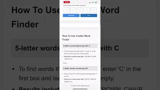 5-letter words finder tool