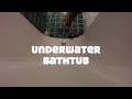 Underwater Bath, Long Tap Version - Sound of bath nozzle from underwater