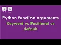 6-10 CS50x In Arabic - Python function arguments Positional vs Keyword vs Default