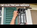 Solar Outdoor Wall Lanterns Unboxing Review Solar Sconce Unboxing and Performance Test