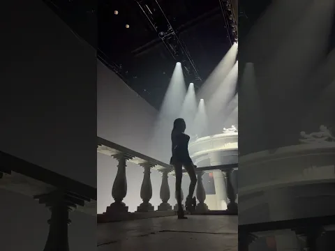 a look behind the curtain for our show intro
